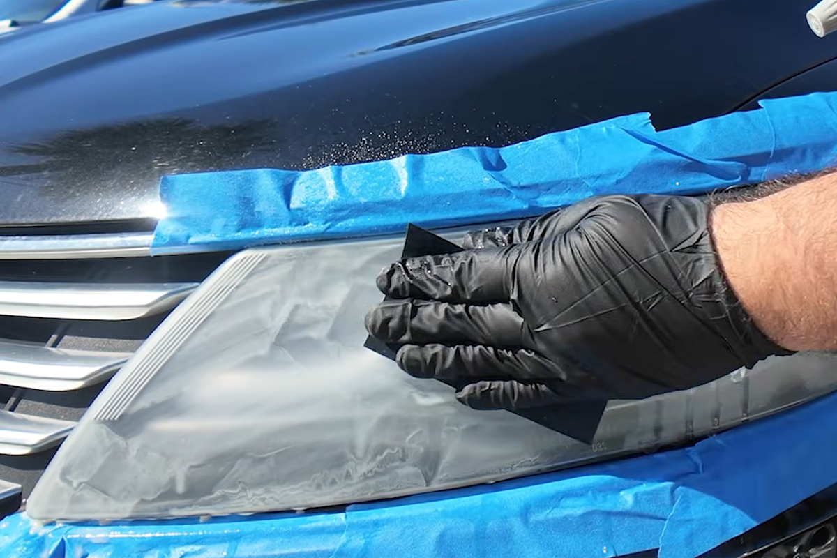 The Sandpaper Mistake That Can Ruin Headlight Results