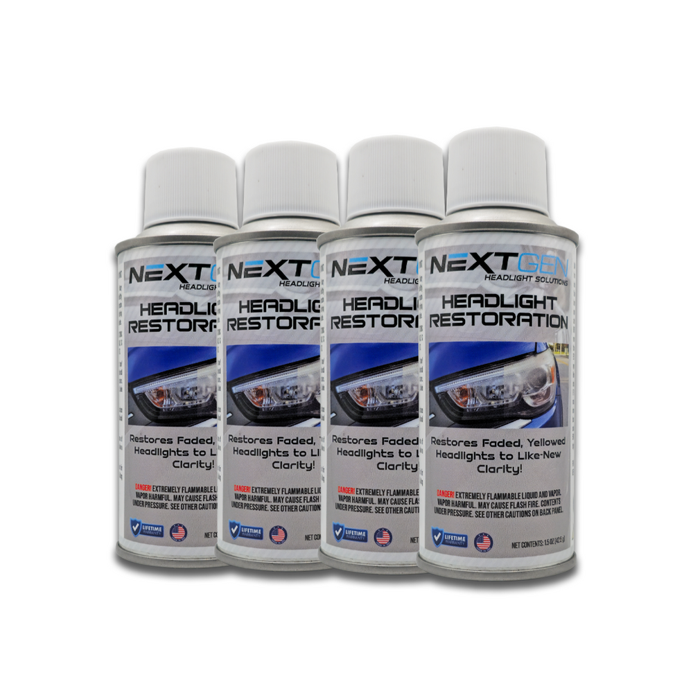 NextGen Headlight Clear Coat 4ct Cans Only