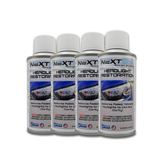 NextGen Headlight Restoration Clear Coat 4ct