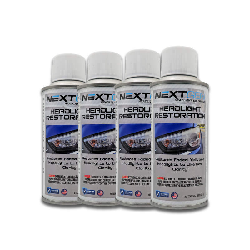 NextGen Headlight Clear Coat 4ct Cans Only