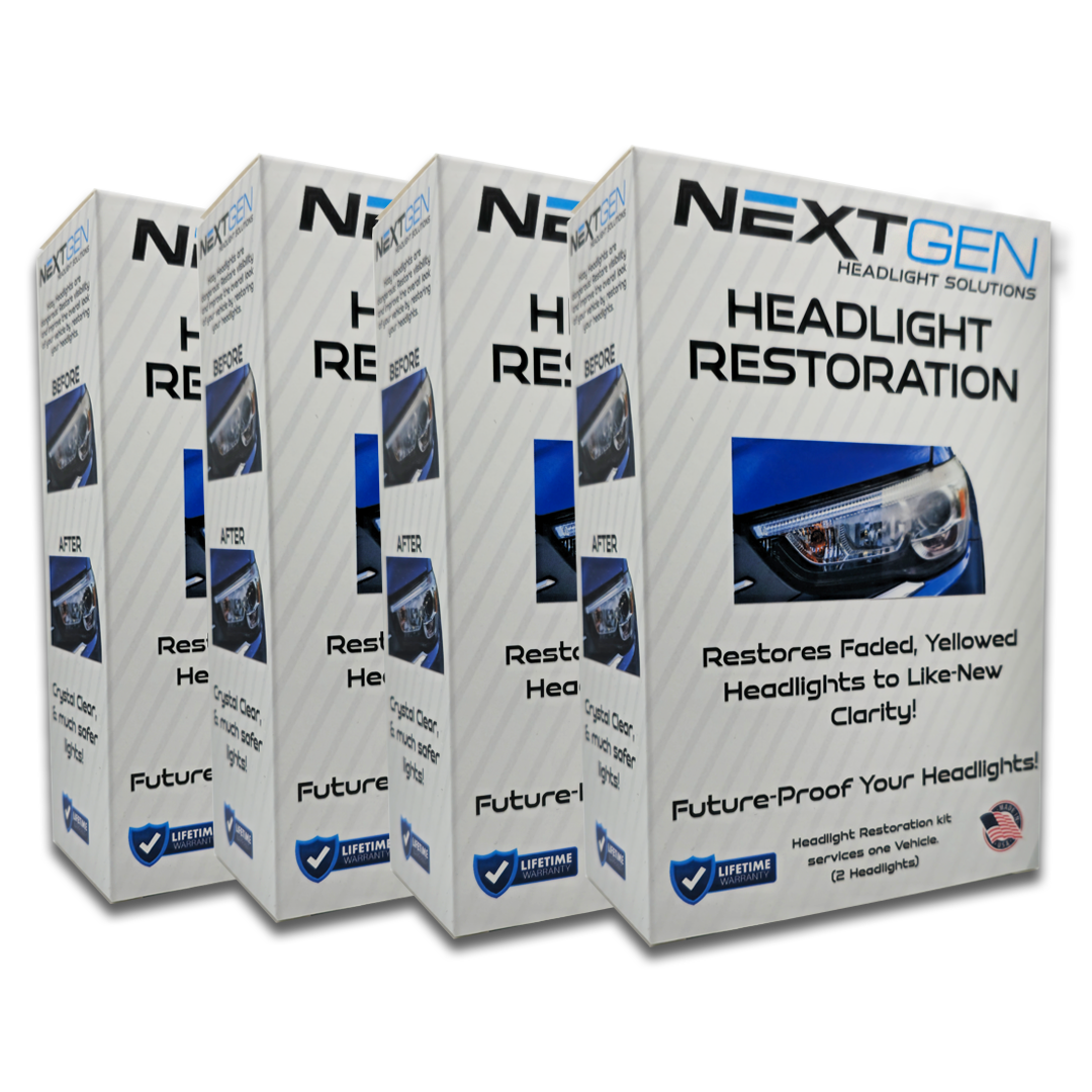 NextGen Headlight Restoration Clear Coat 4ct