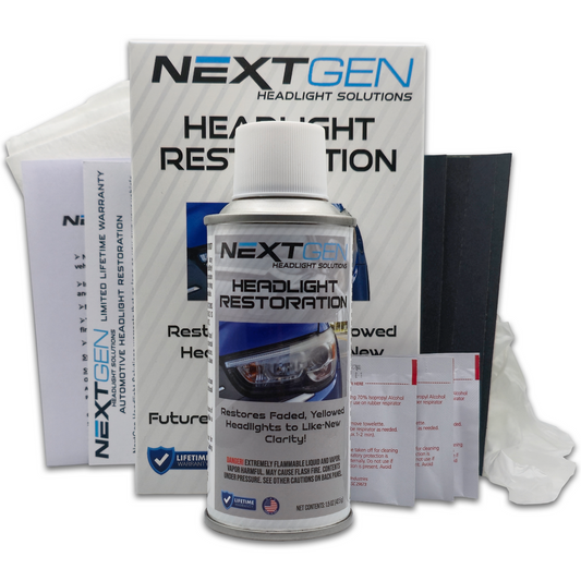 NextGen Headlight Restoration Kit (Lifetime Warranty)
