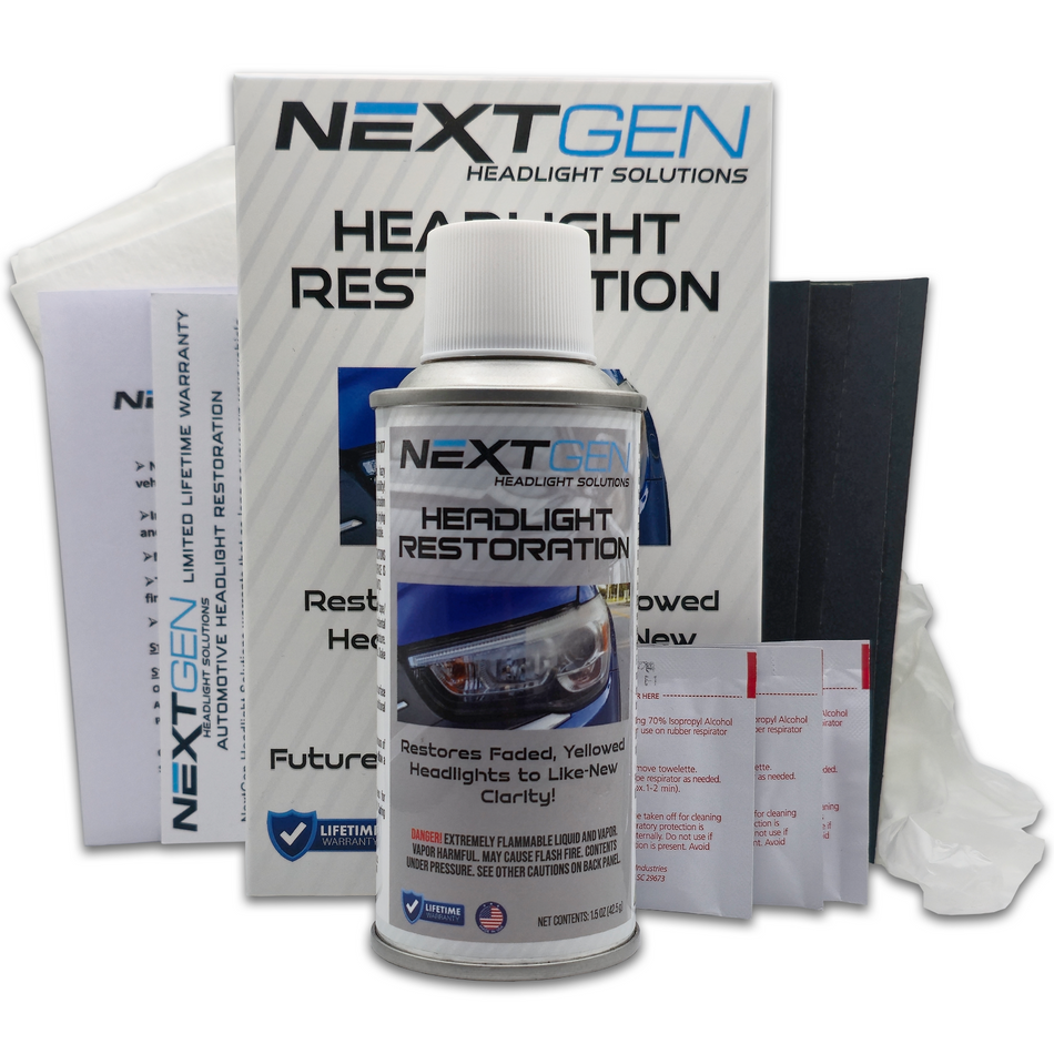 NextGen Headlight Restoration Kit (Lifetime Warranty)
