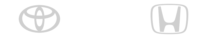 Toyota and Honda logos